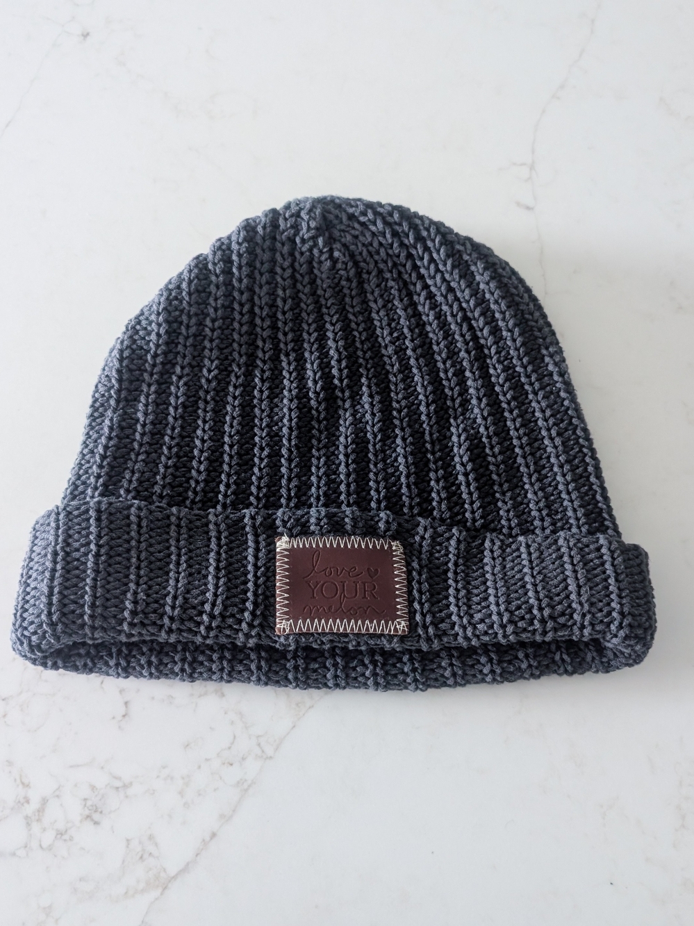 Love Your Melon Women's Navy Knit Beanie